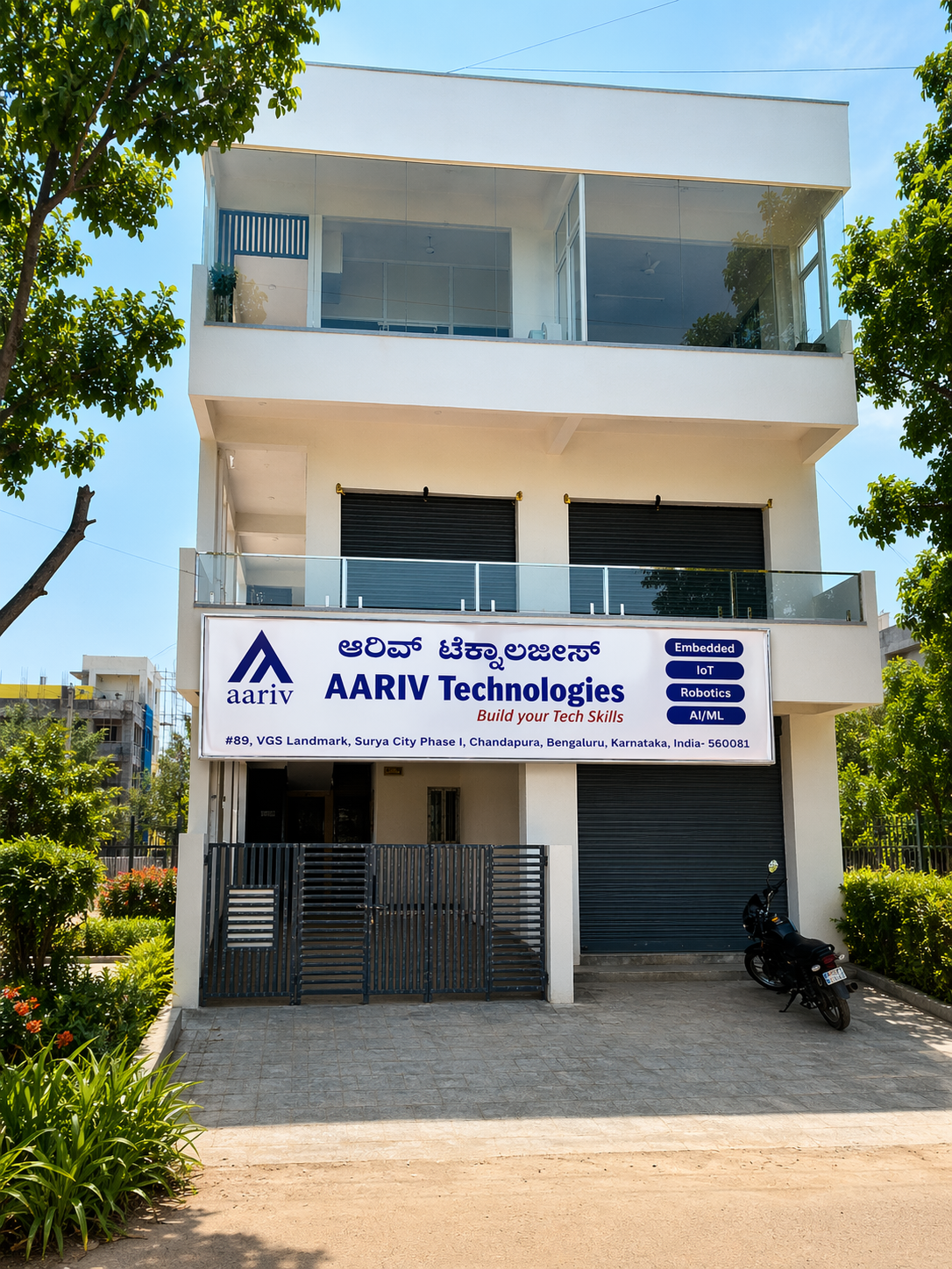 Aariv Technologies R&D Office Workspace
