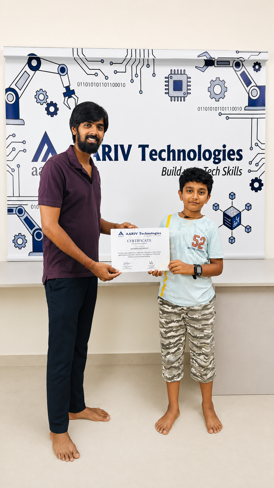 Certified Student at Aariv Technologies